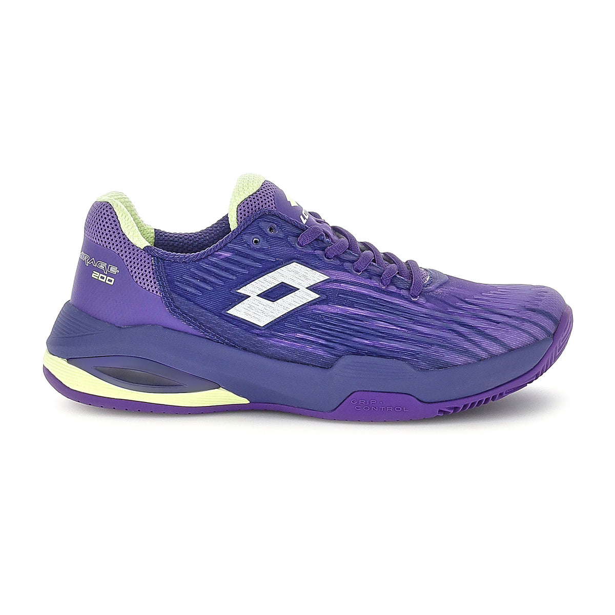 DONNA SCARPE TENNIS TERRA BATTUTA MIRAGE 200 VIOLA SCURO 222181 EA1 01