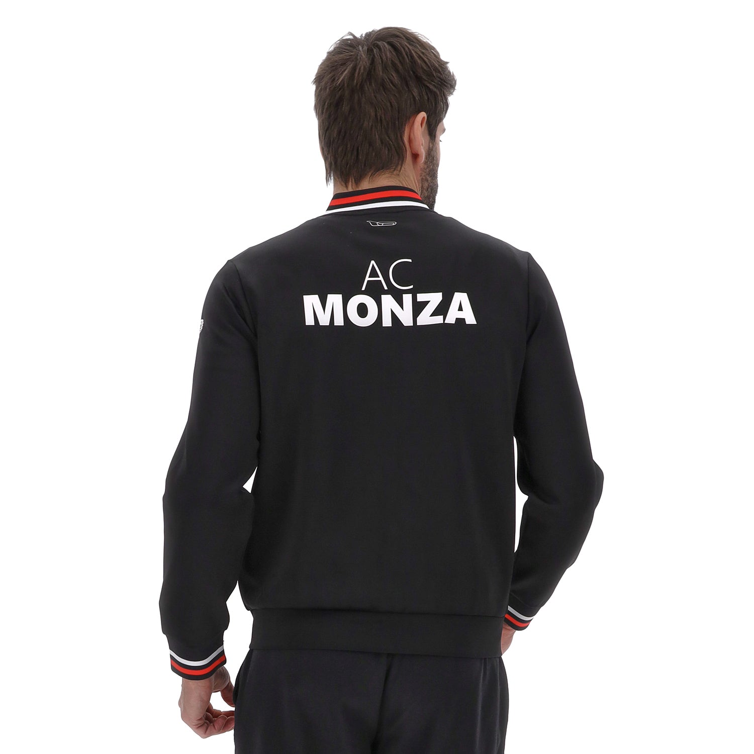 UOMO FELPA PRE MATCH NERO 222244 1CL 02