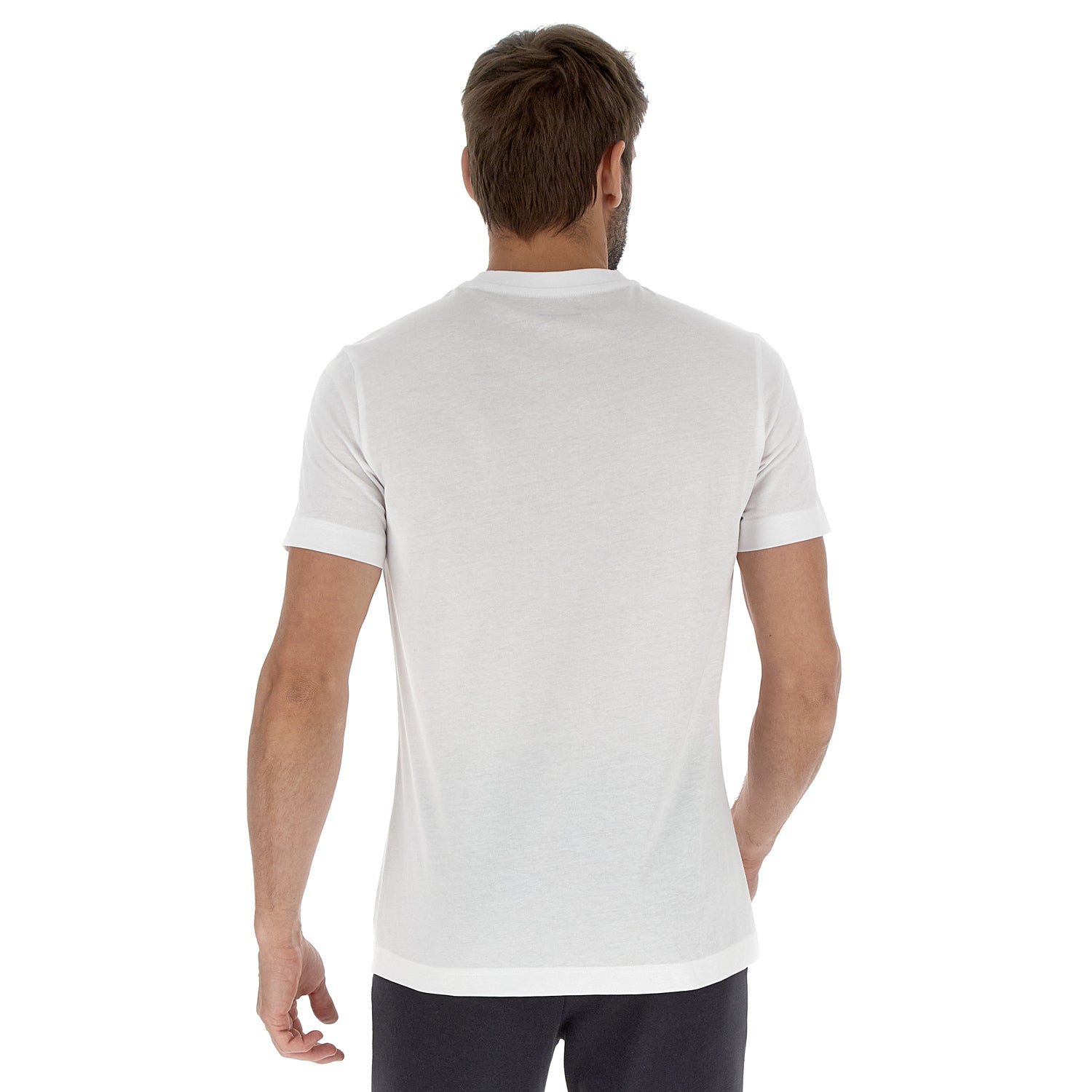 UOMO MAGLIETTA LOGO FLY BIANCO 222264 0F1 02