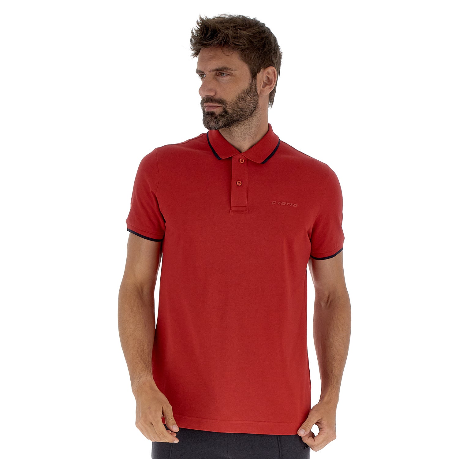 UOMO POLO SANREMO ROSSO 222278 BNK 01