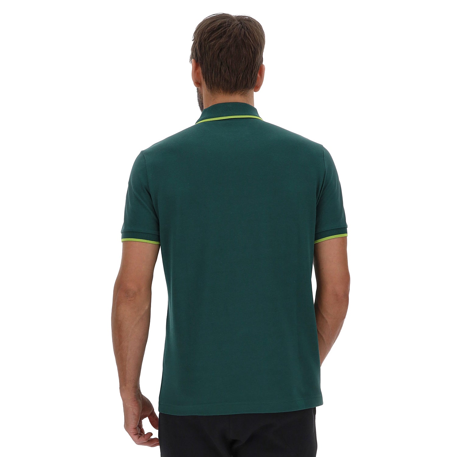 UOMO POLO SANREMO VERDE SCURO 222278 D6M 02
