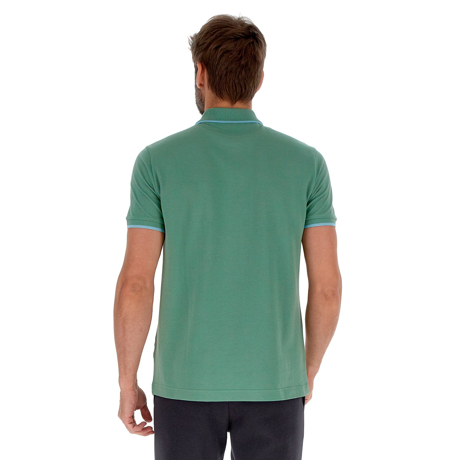 UOMO POLO SANREMO VERDE 222278 D6N 02