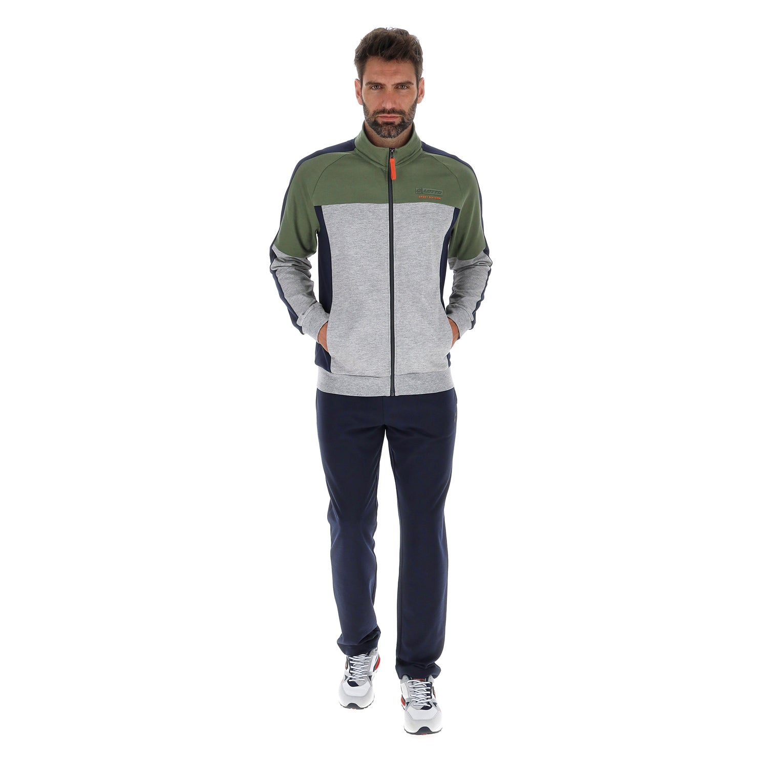 UOMO TUTA GINNASTICA STRATOS GRIGIO CHIARO 222284 D7L 01