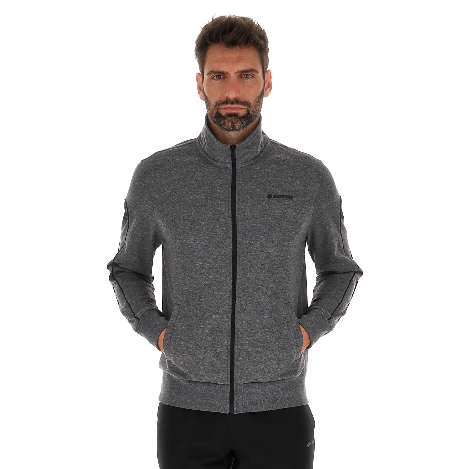 UOMO TUTA GINNASTICA PRIMATO GRIGIO SCURO 222291 1PC 02