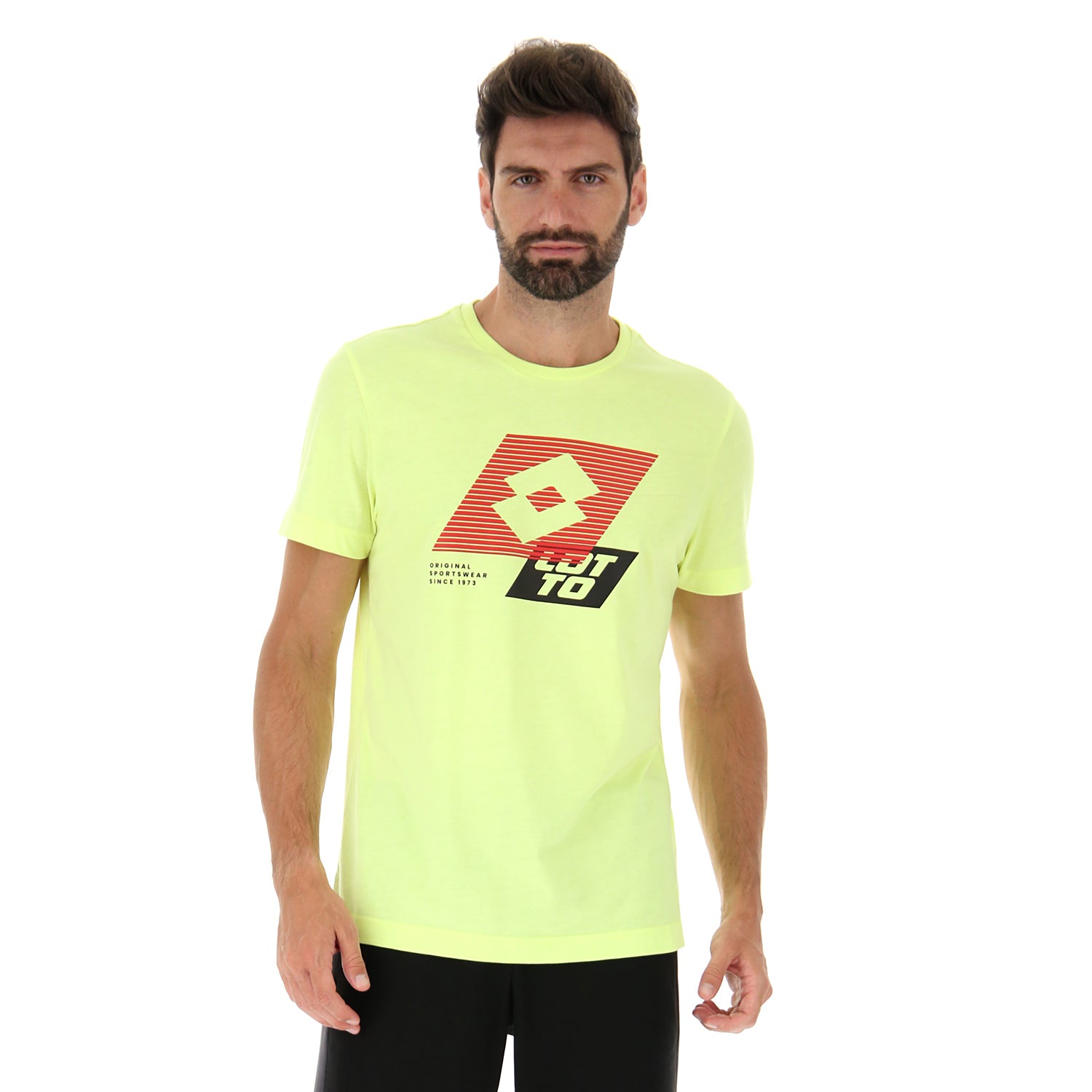 UOMO MAGLIETTA LOGO GIALLO 222556 1D2 01