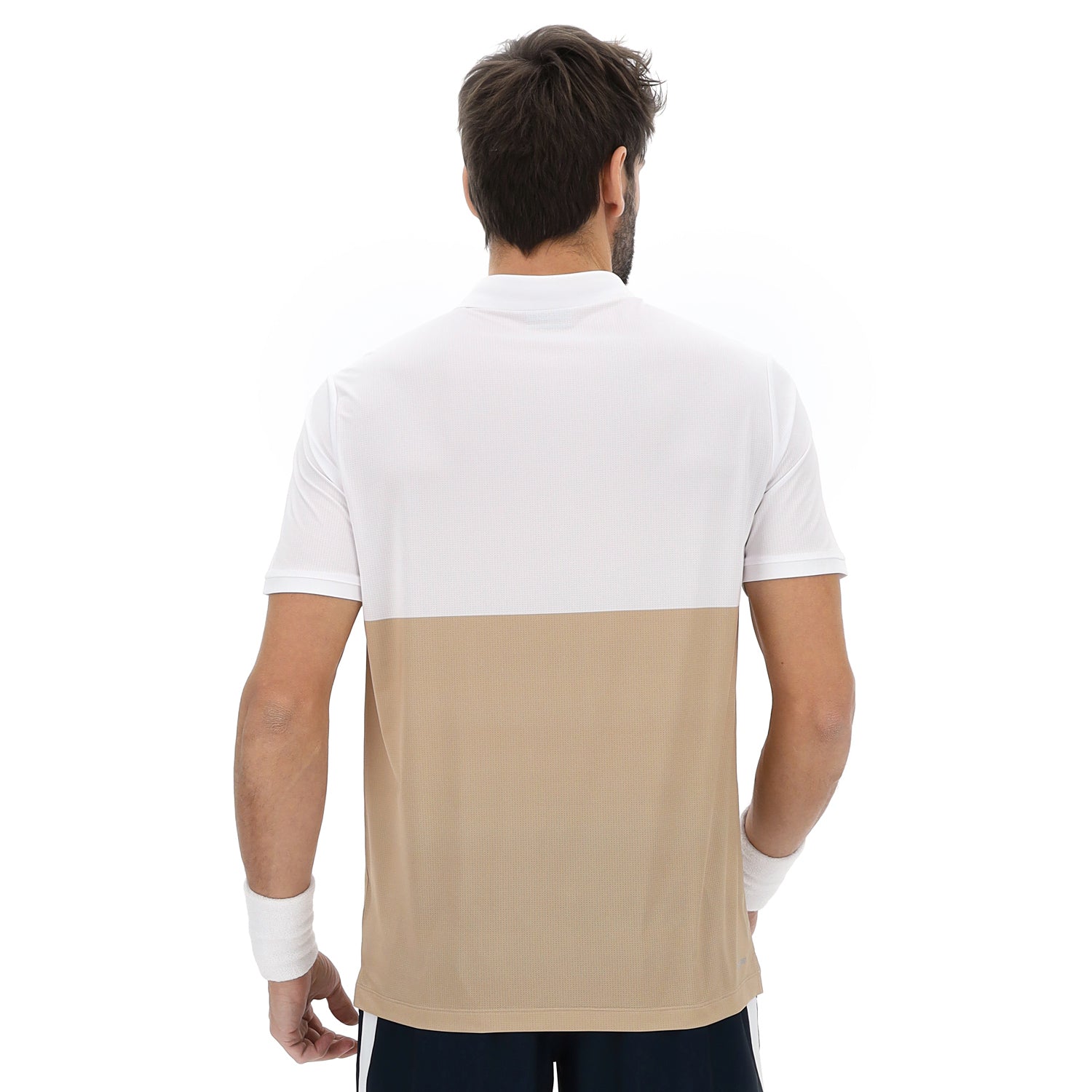UOMO POLO TENNIS TECH D1 BEIGE 222844 9SP 02