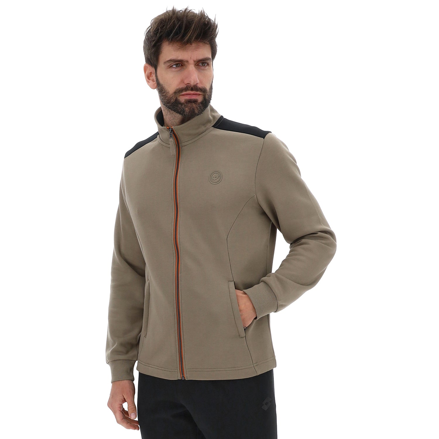 UOMO TUTA GINNASTICA FIRST MARRONE SCURO 222879 9WK 02