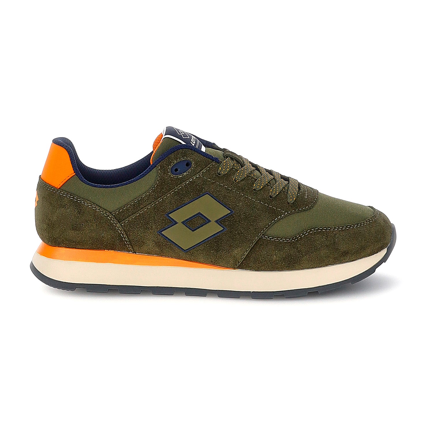 UOMO SCARPE TRAINER VERDE SCURO 222902 948 01