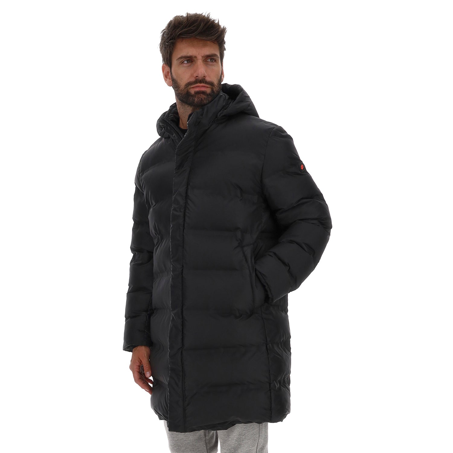 UOMO GIACCA IMBOTTITA NISEKO NERO 223047 1CL 01