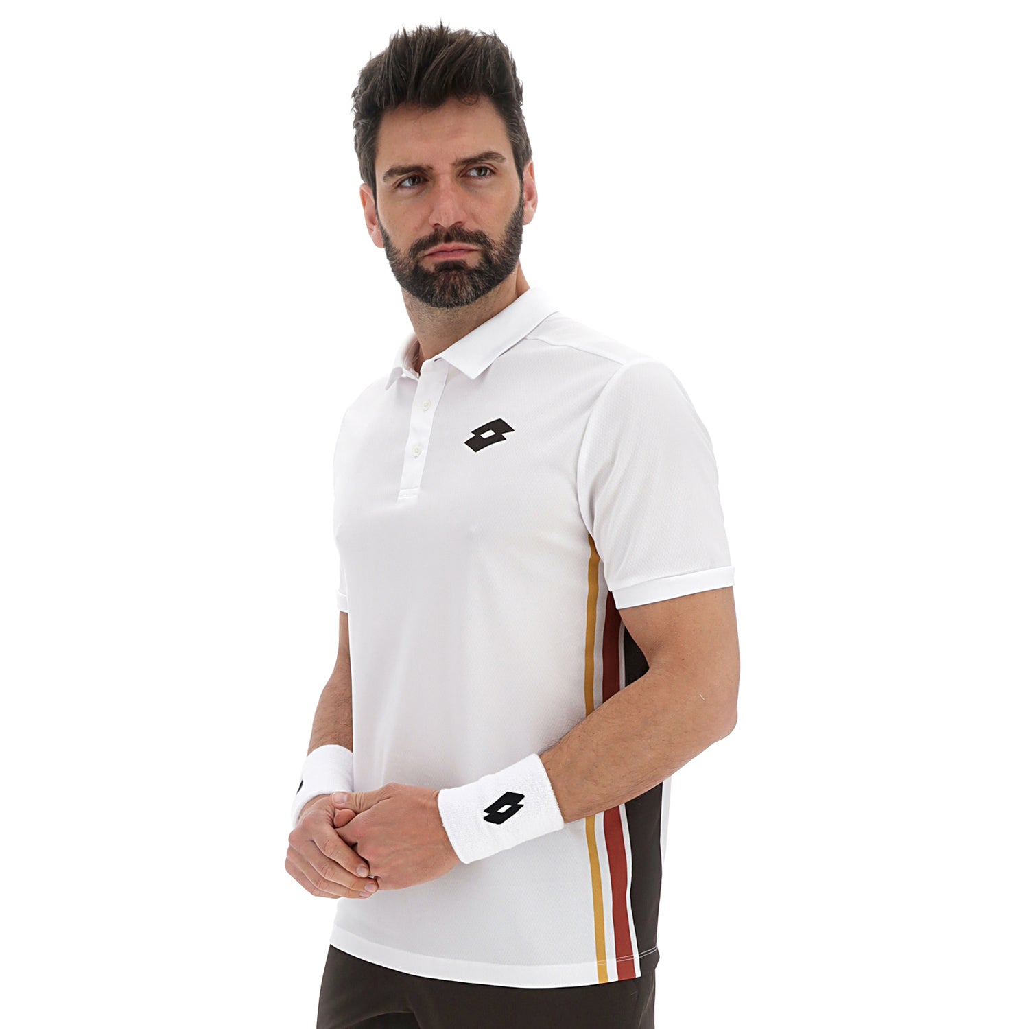 UOMO POLO TENNIS TECH D1 BIANCO 223329 0F1 01