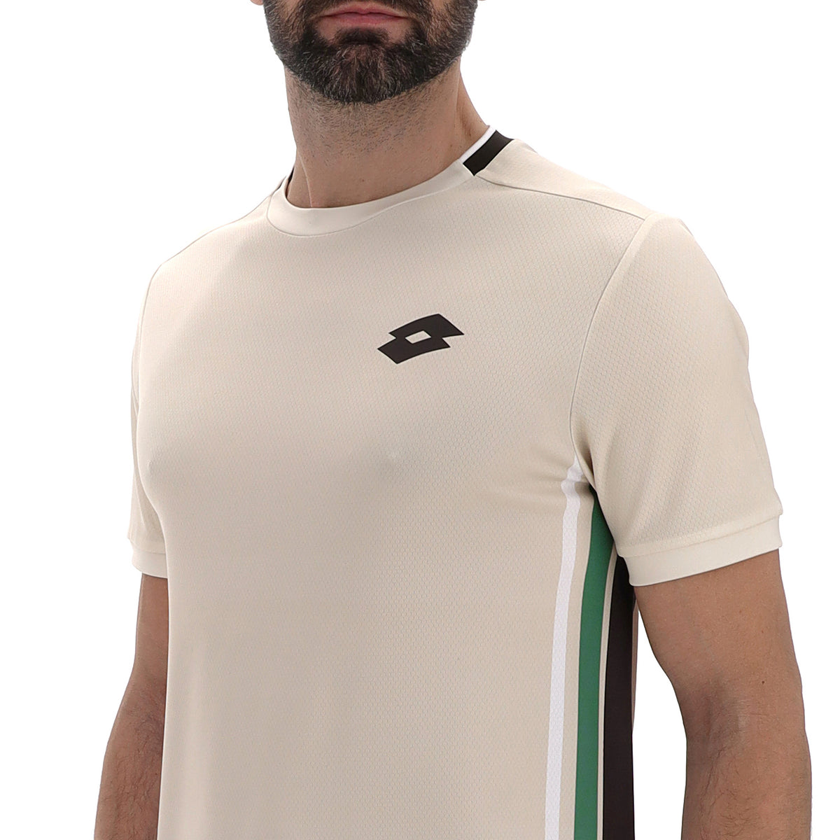 UOMO MAGLIETTA TENNIS TECH D1 BEIGE 223330 DHP 03