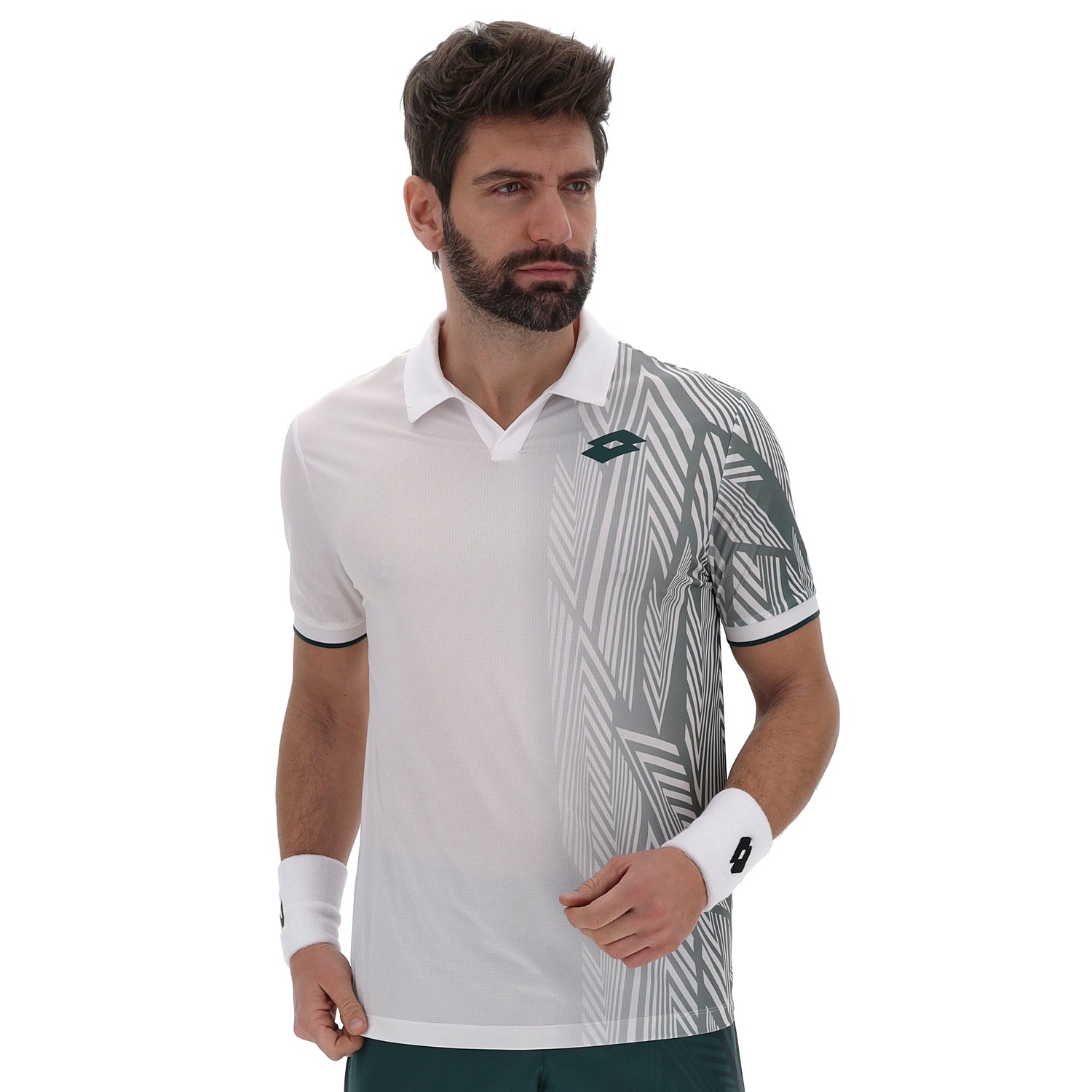 UOMO POLO TENNIS TECH D3 BIANCO 223333 ERX 01