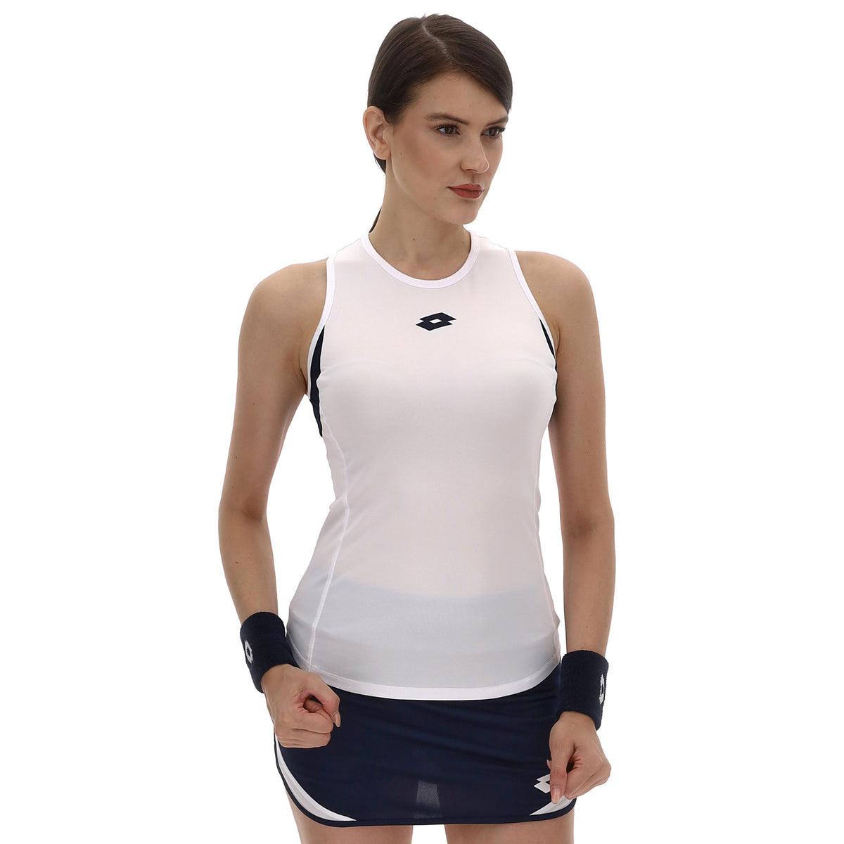 DONNA CANOTTA TENNIS TEAMS BIANCO 223337 0F1 01