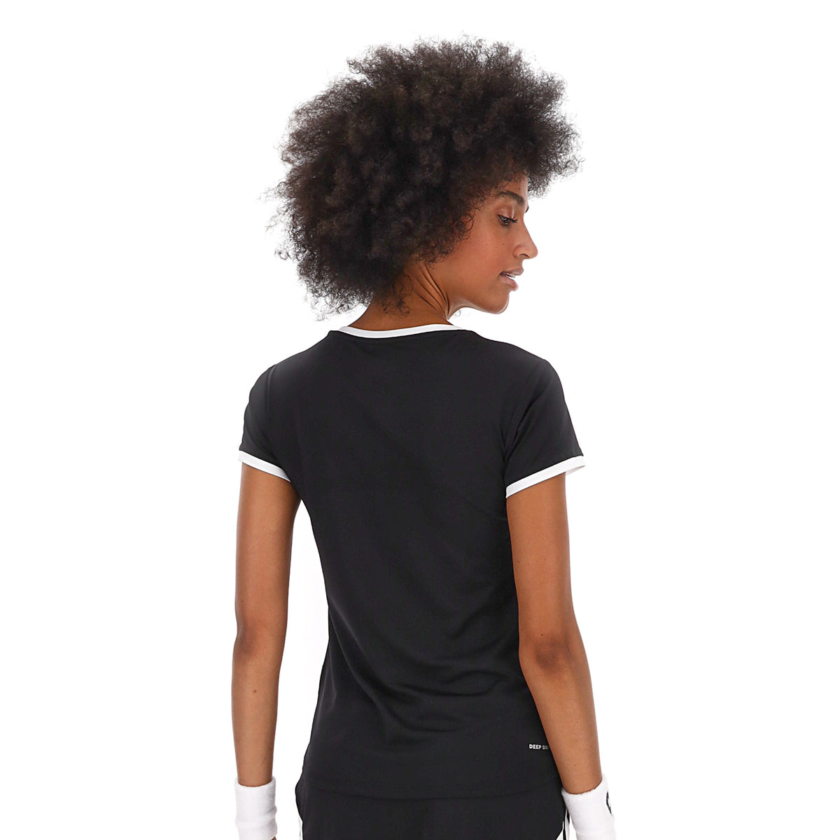 DONNA MAGLIETTA TENNIS TEAMS NERO 223338 1CL 02