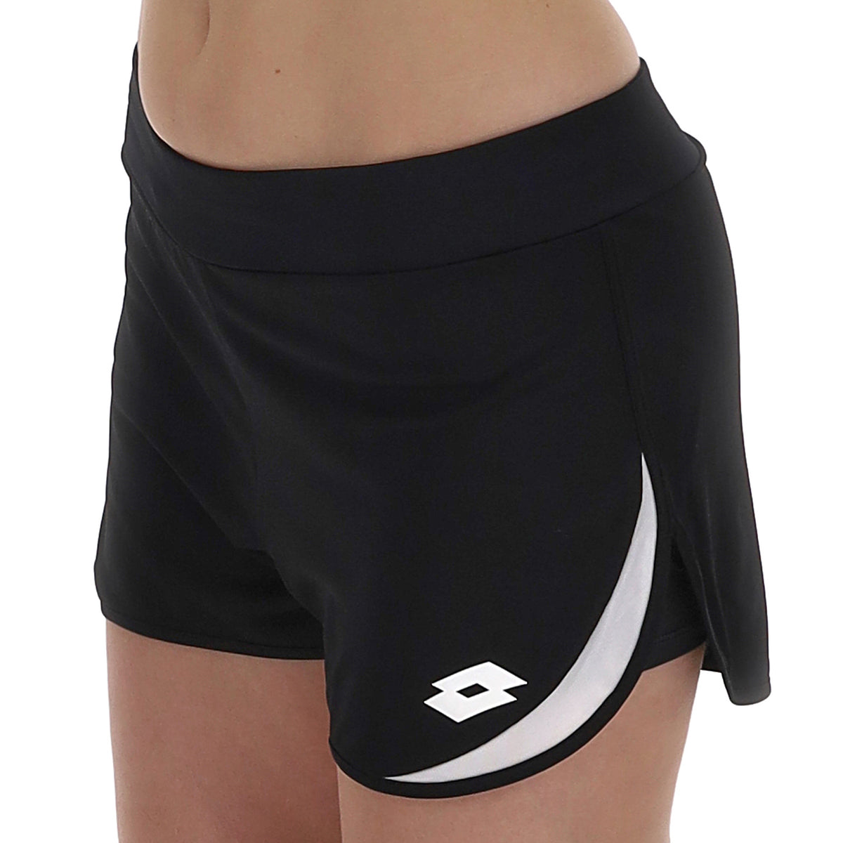 DONNA PANTALONI CORTI TENNIS TEAMS NERO 223341 1CL 03