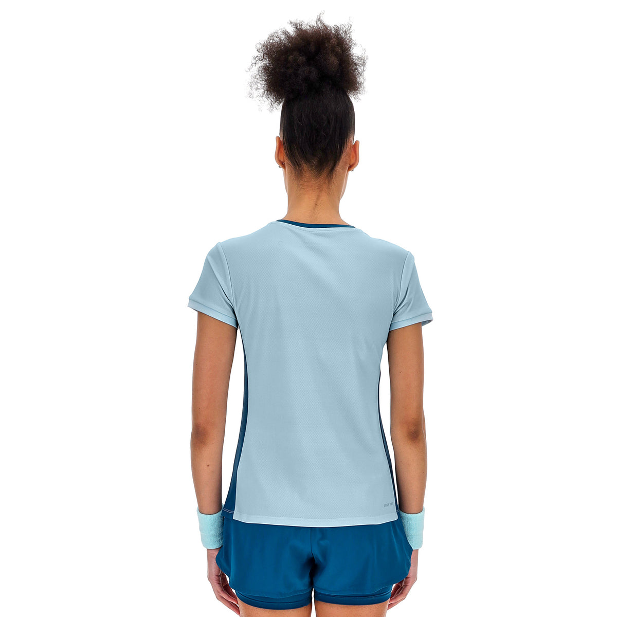DONNA MAGLIETTA TENNIS TECH D1 AZZURRO 223342 BAX 02