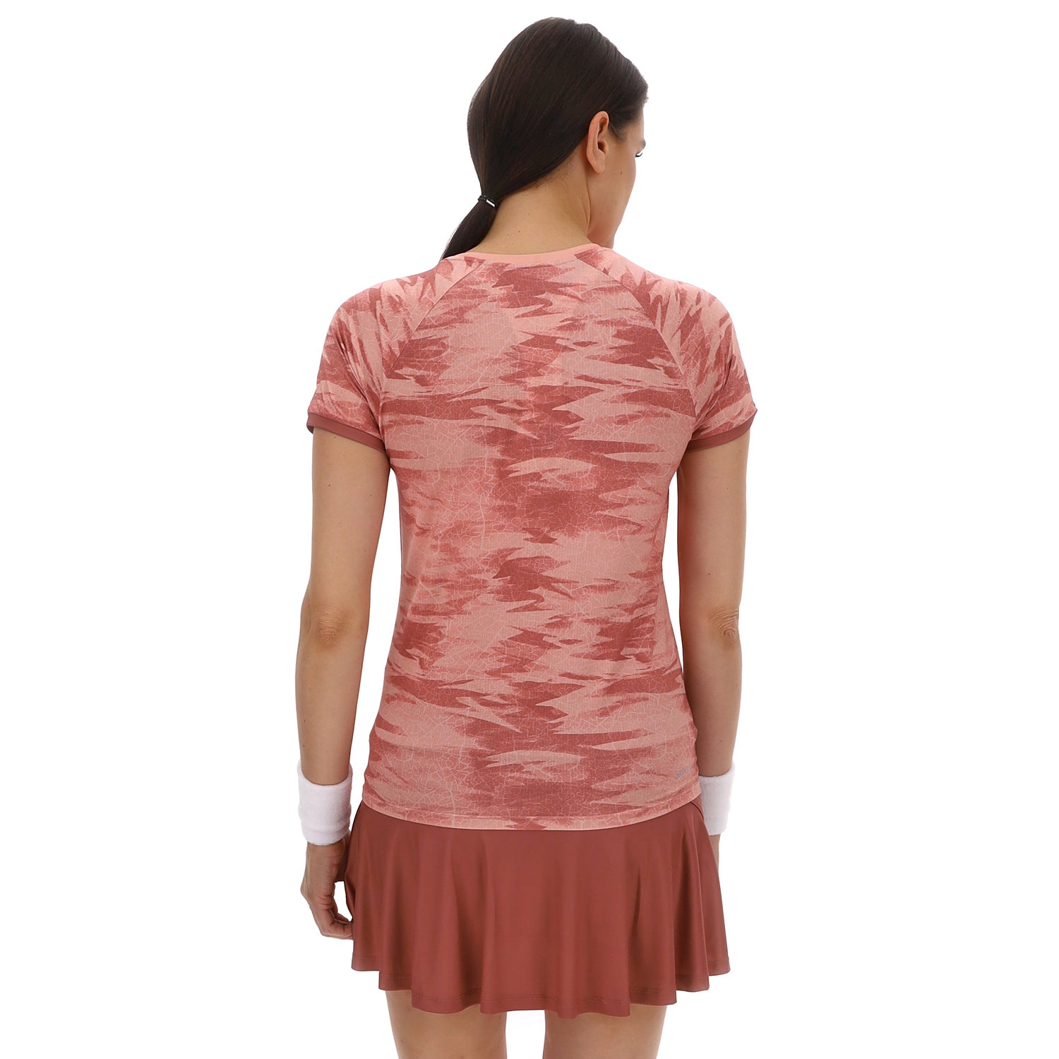 DONNA MAGLIETTA TENNIS TECH D2 ROSA 223345 E1G 02