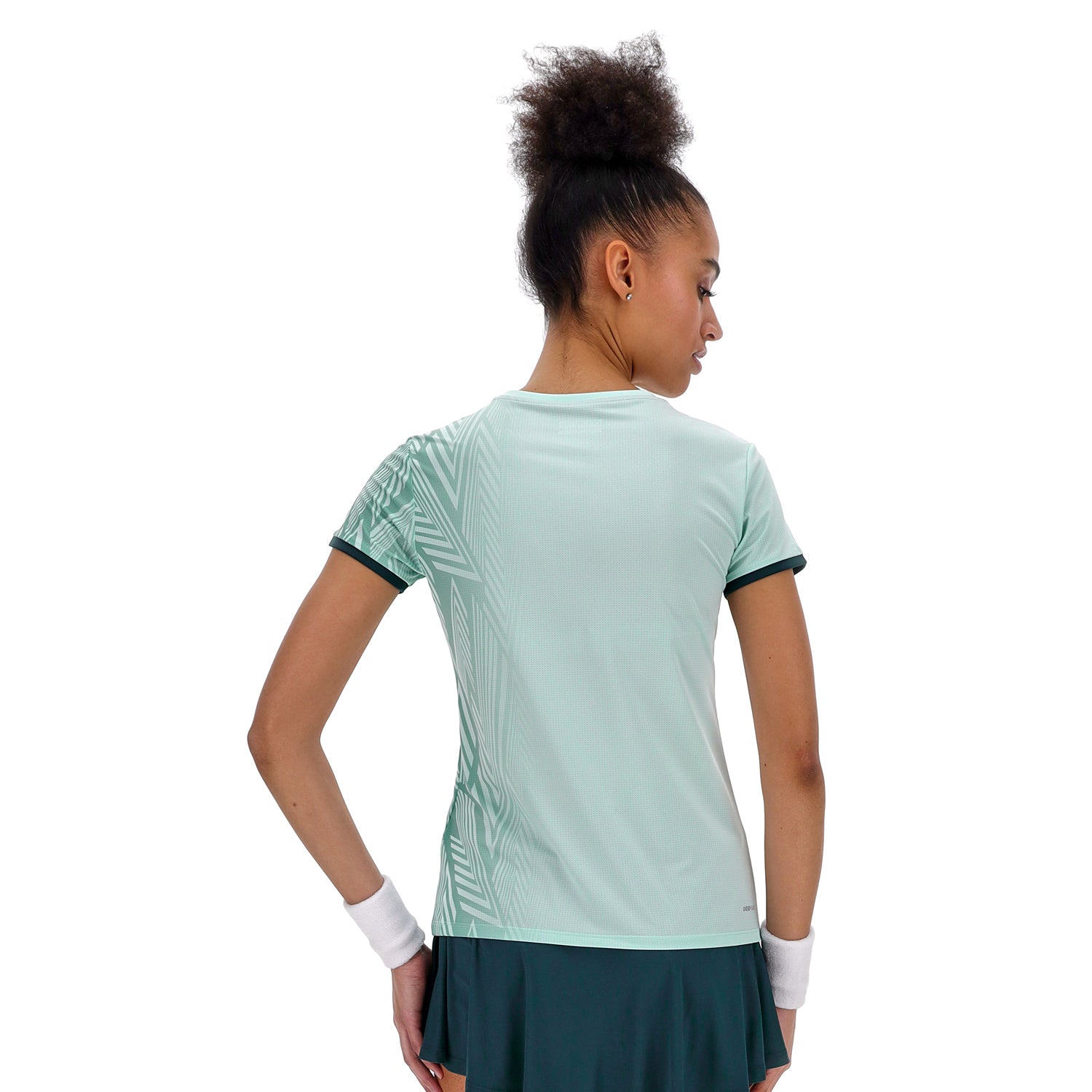 DONNA MAGLIETTA TENNIS TECH D3 VERDE CHIARO 223347 EPK 02