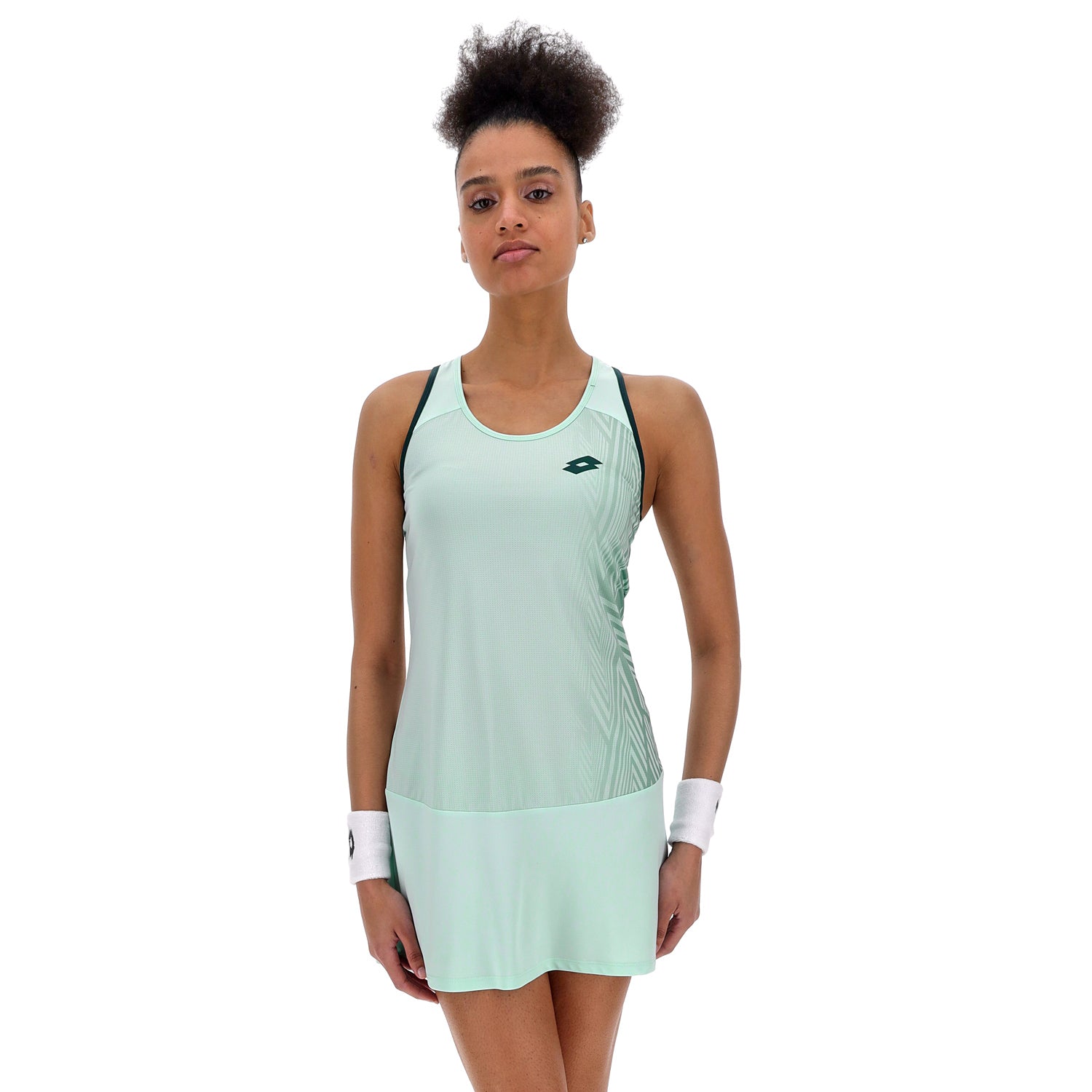 DONNA VESTITO TENNIS TECH D3 VERDE CHIARO 223349 EPK 01
