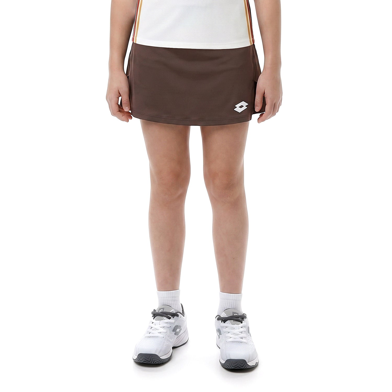 RAGAZZI GONNA TENNIS TECH D1 MARRONE SCURO 223355 0B4 01