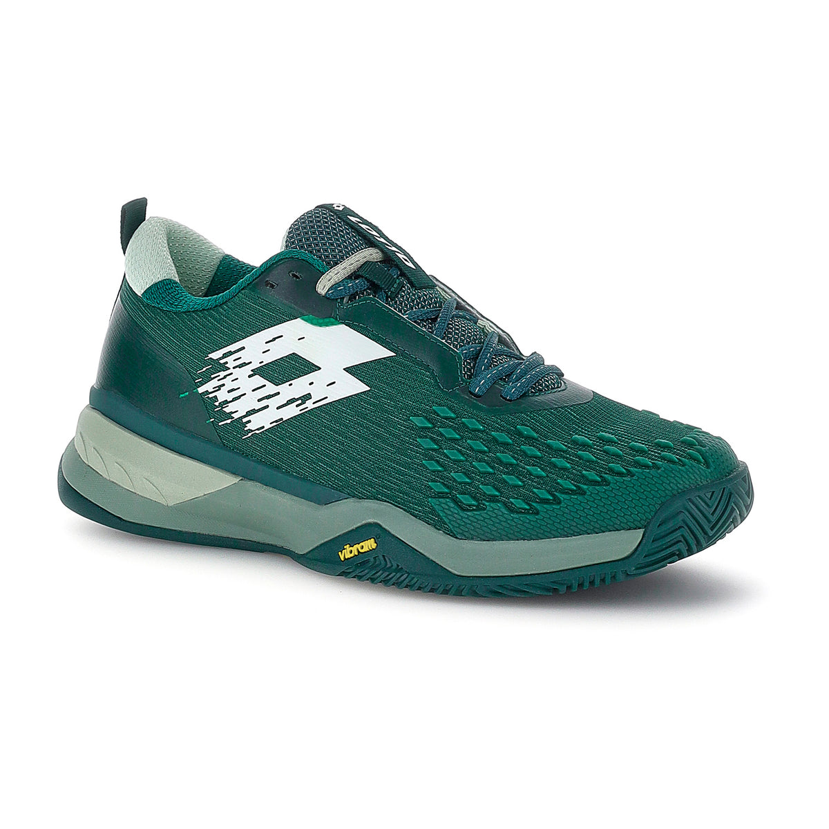 UOMO SCARPE TENNIS TERRA BATTUTA RAPTOR 100 VERDE SCURO 223551 EPV 02