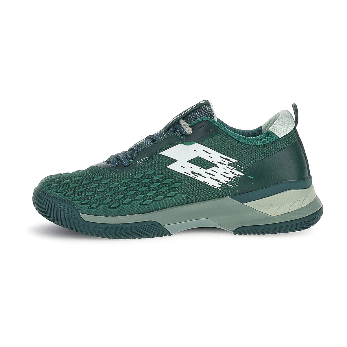 UOMO SCARPE TENNIS TERRA BATTUTA RAPTOR 100 VERDE SCURO 223551 EPV 03