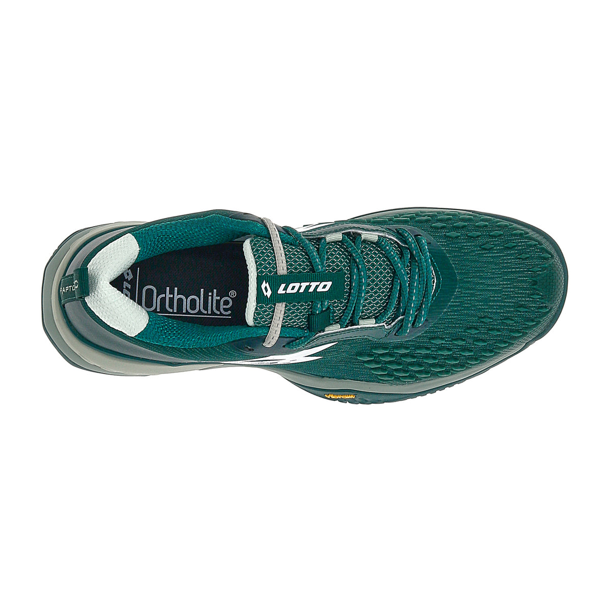 UOMO SCARPE TENNIS CAMPI VELOCI RAPTOR 100 VERDE SCURO 223552 EPV 06