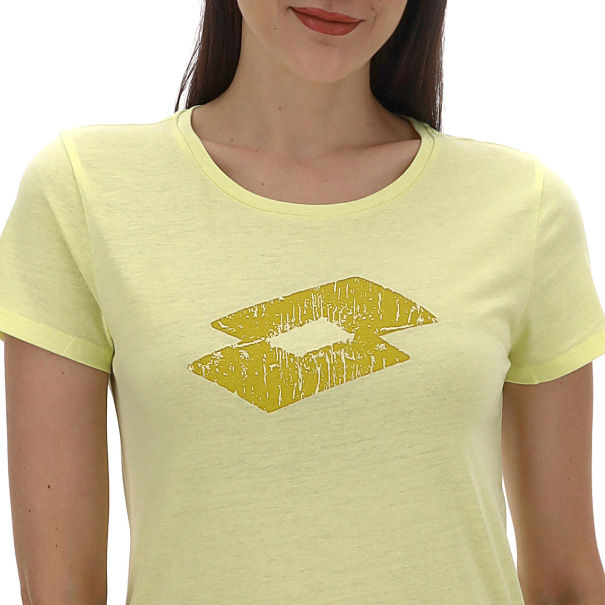 DONNA MAGLIETTA LOSANGA GIALLO CHIARO 223645 D5F 03