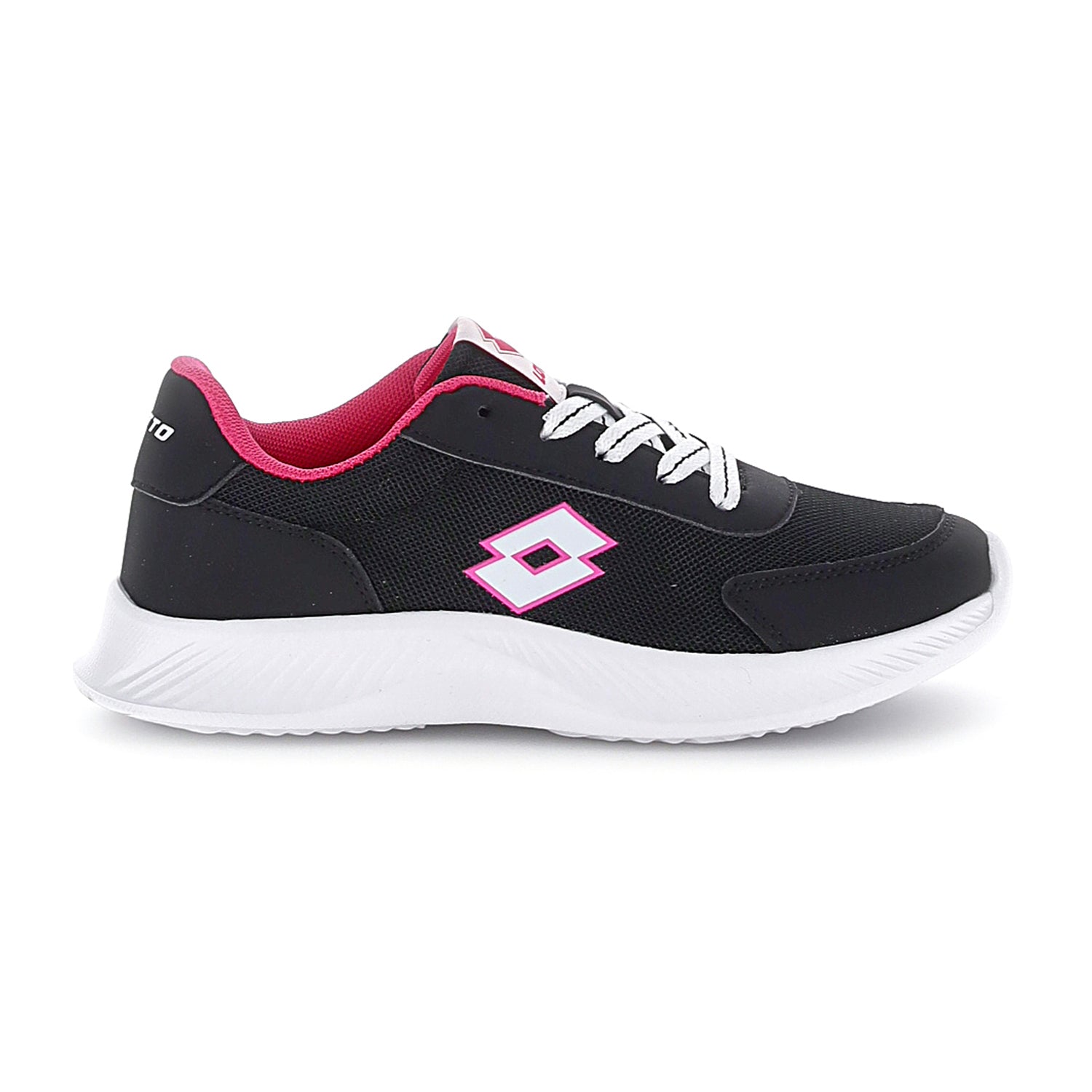 Run 90 Shoes Black Big Kid - Lotto Sport