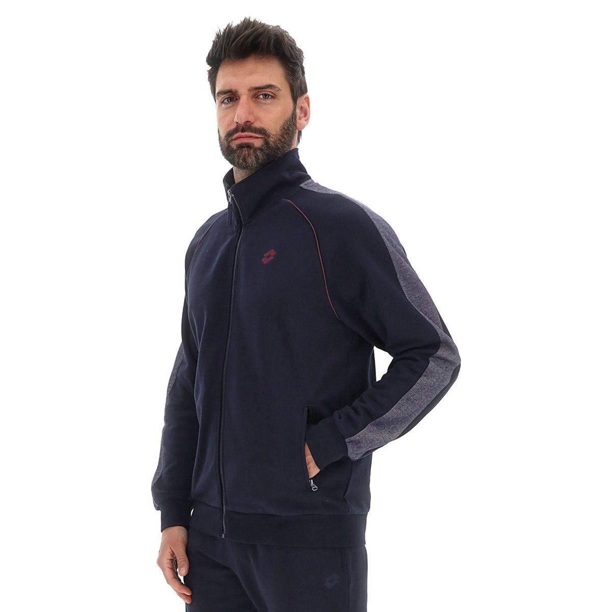 UOMO TUTA GINNASTICA SPACE BLU SCURO 224324 1CI 02