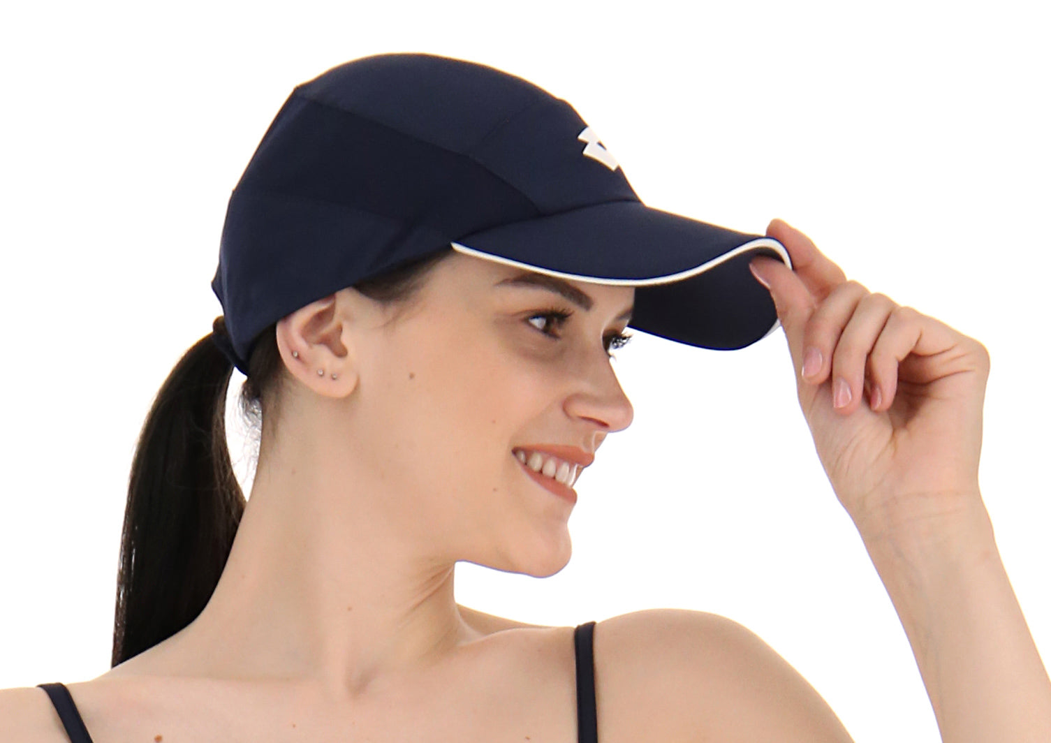 DONNA CAPPELLINO TENNIS ACCESSORIES BLU SCURO L54672 1CI 03