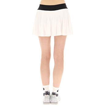 NWT Lotto Tennis Victoria Blue Cosmo Skirt Printed Size L Lace Trim Mini 
